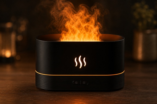 Diffuseur d'Arômes Flamme — Ambiance Cosy & Zen
